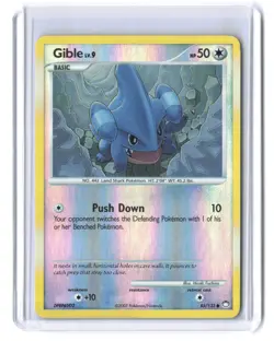 Gible Mysterious Treasures 85/123 Reverse Holo Pokemon TCG Vintage NM - Image 1