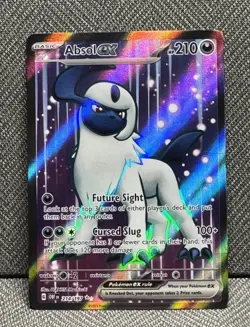 Pokemon Absol ex 214/197 Obsidian Flames Scarlet & Violet Ultra Rare Full Art - Image 1