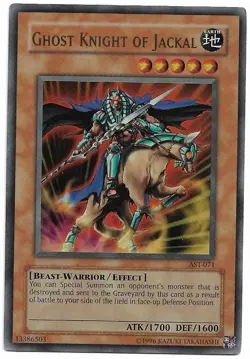 Ghost Knight of Jackal AST-071 YuGiOh Ancient Sanctuary - Image 1