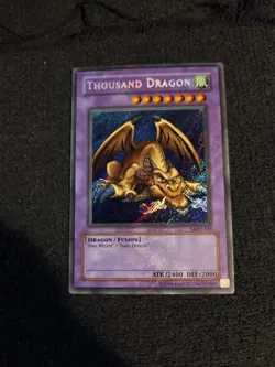 Yugioh - Thousand Dragon MRD-143 Unlimited Secret Rare - Image 1
