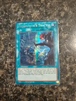 Yugioh Fiendsmith's Tract - MP25-EN093 - 1st Ed. Prismatic Secret Rare - NM - Image 1