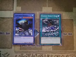 YUGIOH FORTRESS WHALE + FORTRESS WHALES OATH SBSC COMMON 1ST ED NM SPEED DUEL - Image 1