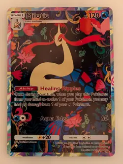 Fan Art: Milotic Holo - Pokemon TCG Pocket Secluded Spring CUSTOM CARD - Image 1