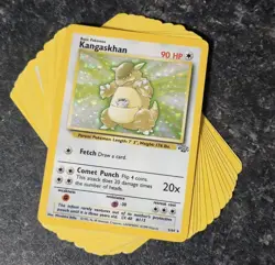 Vintage Pokemon Cards Holo Bundle Jungle Set Part Complete Job Lot 1999 WOTC - Image 1