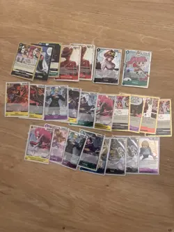 One Piece Card Card Lot OP12 SR/Rare 25 cards - Image 1