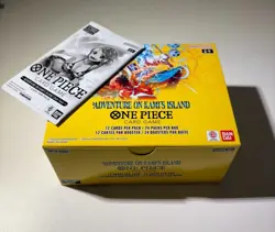 ONE PIECE OP 15 Adventure on kami's island Box + DASH PACK:NEW+UNSEALED+ENGLISH! - Image 2