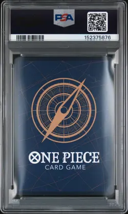 2025 One Piece OP11 JP Luffy Gear Two 080 Manga Event Alt Art PSA 9 Mint - Image 2