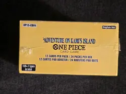 One Piece OP15/EB04 Adventure on KAMI’S Island Booster Box ENGLISH Sealed Canada - Image 4