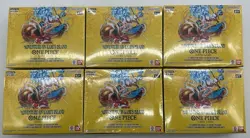 Lot of (6) One Piece TCG OP15 Adventure On Kami's Island Booster Boxes SEALED EN - Image 1