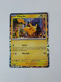 Pokemon Card Pikachu 006/015 McDonald's 2023 Holo US - Image 1