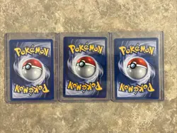Pokemon Vintage Holo/Non Holo TCG English WOTC 3 Card Lot LP/NM - Image 5