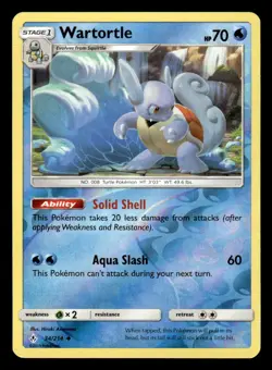 Miscellaneous Cards & Products Promo,Holo #034/214 Wartortle - Image 1