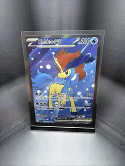 Keldeo ex 159/086 - SV White Flare - Full Art Ultra Rare English Pokemon Card NM - Image 1