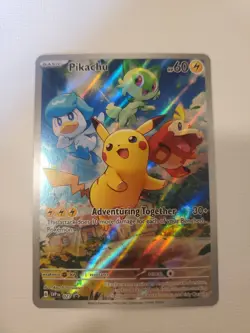 Pikachu 027 Sv: Scarlet & Violet Promo Cards Holo - Image 1