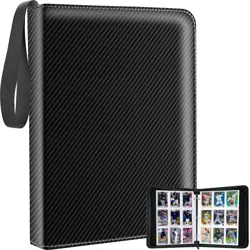 Card Binder 9 Pocket, 900 Pockets Trading Card Holder Compatible with Game Ca... - Image 1
