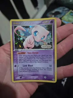 Mew 10/92 EX Legend Maker Reverse Holo Rare Pokemon Card 2006 LP/MP - Image 1