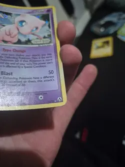 Mew 10/92 EX Legend Maker Reverse Holo Rare Pokemon Card 2006 LP/MP - Image 4