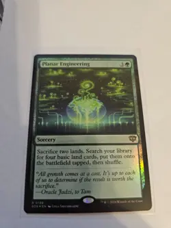 Planar Engineering FOIL MTG Secrets of Strixhaven Nm/M *ON HAND* - Image 1