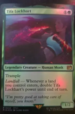 Tifa Lockhart Final Fantasy Foil - Image 1