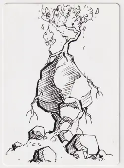 Signed FOIL Grove of the Burnwillows Proof Sketch LP Artist Cliff Childs MTG AP! - Image 1