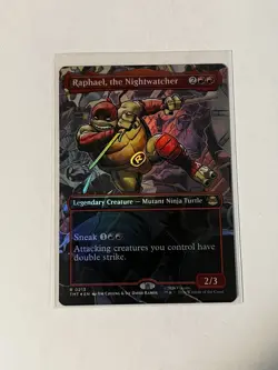 Raphael, the Nightwatcher (Borderless) Teenage Mutant Ninja Turtles Foil - Image 1