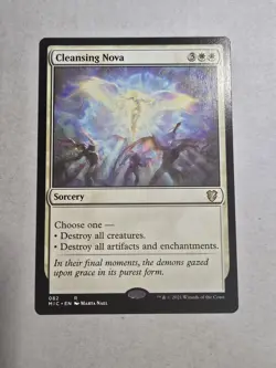 Cleansing Nova Commander: Innistrad: Midnight Hunt Regular - Image 1