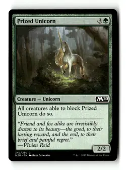 Prized Unicorn 342 Common Core Set 2020 Magic: The Gathering - Image 1