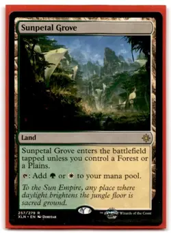 Magic the Gathering #257 Sunpetal Grove - Image 1