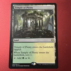 Temple Of Plenty NM/M* Theros Beyond Death ENGLISH 248/254 MTG - Image 1
