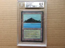 Tropical Island German BGS 8.5 NM-MT+ [FBB Revised Edition] Mtg Free Priority! - Image 1