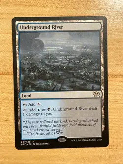 MTG NM Underground River [The Brothers' War] - Image 1
