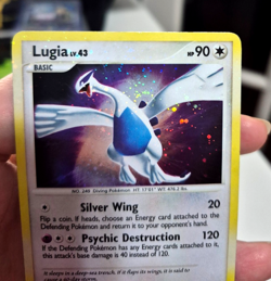 Lugia 14/132 Pokemon Secret Wonders Holo LP Rare Card Double Swirl 🌀 - Image 5