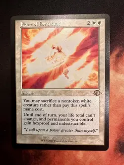 Flare of Fortitude (Retro Frame) - Modern Horizons 3 (MH3) - Regular - Image 1