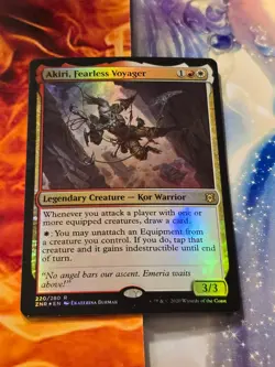 ZNR Zendikar Rising Foil 220/280 Akiri, Fearless Voyager - Image 1