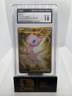 Pokemon 2023 Scarlet And Violet 151 - CGC 10 - Mew Ex - Image 1