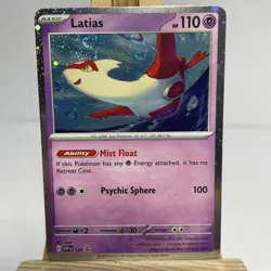 Latias 139 Pokemon TCG Black Star Promo Cosmos Holo LP W/ DOUBLE SWIRL💫💫 - Image 1