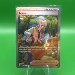 Pokemon Arven Full Art Trainer Supporter Special Illustration Rare 249/198 SV01 - Image 1