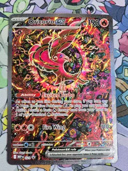 Pokemon Oricorio ex MEP 024 Mega Evolution Black Star Promo - Image 1
