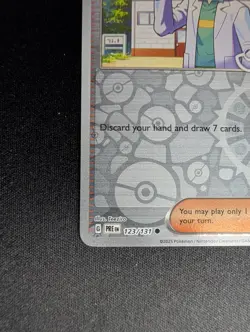 Professor's Research Elm 123/131 Pokemon Professor Program Prismatic Evolutions - Image 4