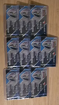 Play! Pokemon Prize Pack Series Three (3) - Factory Sealed Lot Of 10 - Image 2