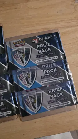 Play! Pokemon Prize Pack Series Three (3) - Factory Sealed Lot Of 10 - Image 3