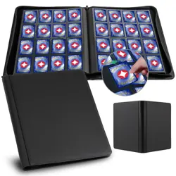Premium Card Binder 16 Pocket, PU Cover Trading Card binder for 1000+ Cards, ... - Image 1