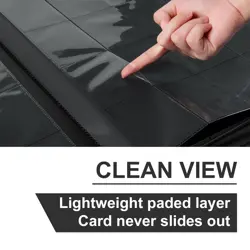 Premium Card Binder 16 Pocket, PU Cover Trading Card binder for 1000+ Cards, ... - Image 3