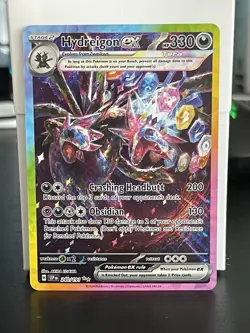 Pokemon Hydreigon ex 240/191 SV08 Surging Sparks Special Illustration Holo 330 … - Image 1
