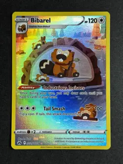 Bibarel GG25/GG70 Crown Zenith Galarian Gallery Pokemon TCG NM/MINT - Image 1