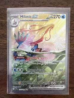 Pokemon TCG Milotic ex Sv08 Surging Sparks 237/191 Special Illustration Rare Ho… - Image 1