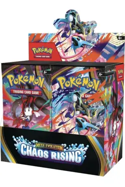Mega Evolution-Chaos Rising Pokemon TCG Booster Display Box (36 Packs) - PRESALE - Image 1