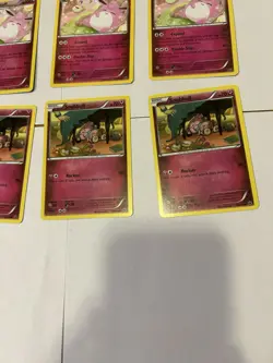 Pokemon Fates Collide Pink Fairy Card Lot Of 12 NM - Image 5