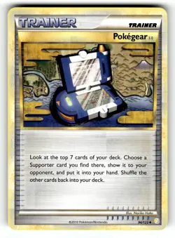 Pokemon: HeartGold SoulSilver Pokegear 3.0 #96/123 Uncommon,Regular .VO5 - Image 1