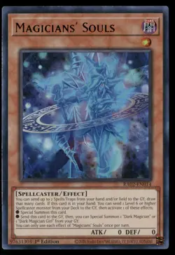Magicians' Souls (UR) RA02-EN014 Ultra Rare Yu-Gi-Oh 1st Edition Near Mint - Image 1
